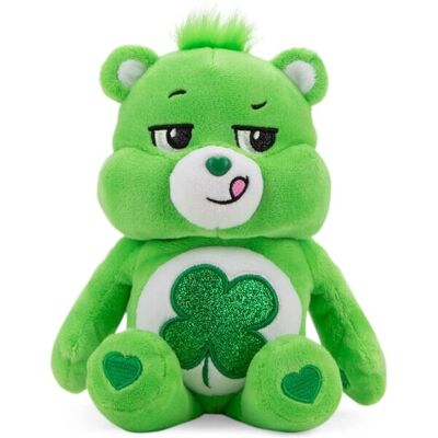 Care Bears - 9 Bean Plush - Good Luck Bear - Soft Toy Care Bears - 9 Bean Plush - Good Luck Bear - Soft Toy