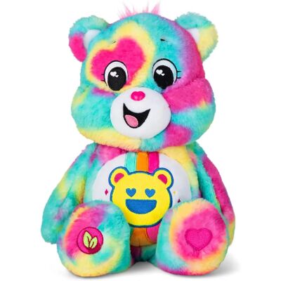 Care Bears Peluche Moyenne 35cm - Good Vibes Bear Care Bears Peluche Moyenne 35cm - Good Vibes Bear