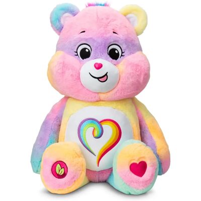 NDA TOYS Care Bears 60cm Jumbo Peluche - Osito de la Unión Multicolor NDA TOYS Care Bears 60cm Jumbo Peluche - Osito de la Unión Multicolor