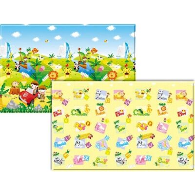 Tapis de Jeu Dwinguler Safari - Antidérapant, 230x140cm - Publicité Tapis de Jeu Dwinguler Safari - Antidérapant, 230x140cm - Publicité