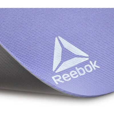 Reebok Yogamatte - 6mm Doppelseite Lila/Grau - Yoga & Pilates Reebok Yogamatte - 6mm Doppelseite Lila/Grau - Yoga & Pilates