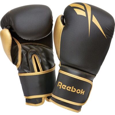 Reebok Schwarz & Gold Boxhandschuhe - 14oz für MMA & Sparring Reebok Schwarz & Gold Boxhandschuhe - 14oz für MMA & Sparring