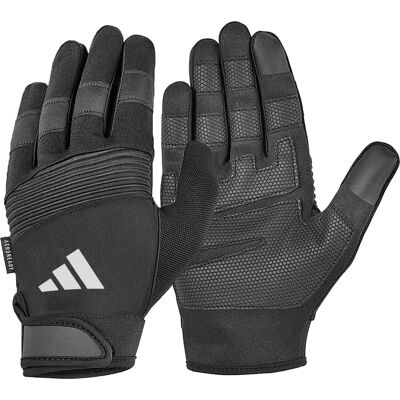 Adidas Full Finger Performance Gloves - Black XL Fitness Gloves Adidas Full Finger Performance Gloves - Black XL Fitness Gloves