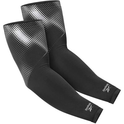 Reebok Herren Compression Arm Sleeve - Unterstützung, Wärme, Sichtbarkeit Reebok Herren Compression Arm Sleeve - Unterstützung, Wärme, Sichtbarkeit