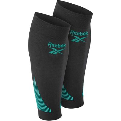 Manchettes de compression tricotées Reebok - noir - Manches de mollet - Publicité Manchettes de compression tricotées Reebok - noir - Manches de mollet - Publicité