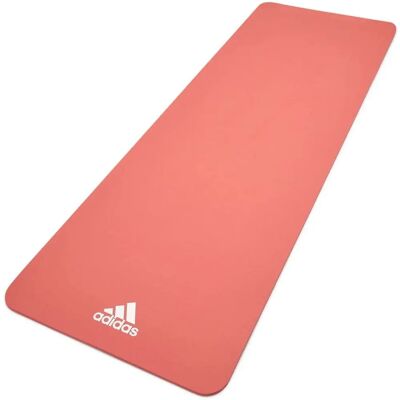 Tapis de Yoga Adidas - 8mm - Rose Fluo - Unisexe - Publicité Tapis de Yoga Adidas - 8mm - Rose Fluo - Unisexe - Publicité