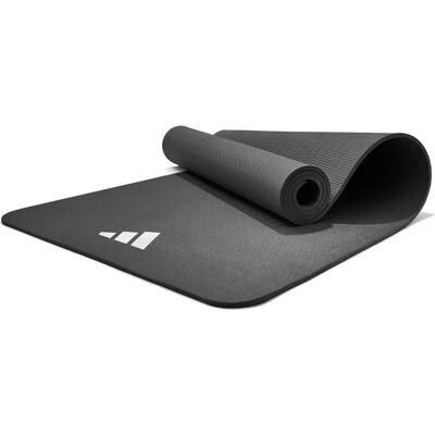 Esterilla de Yoga Adidas - 8mm, Negra - Antideslizante, Estable, Ligera Esterilla de Yoga Adidas - 8mm, Negra - Antideslizante, Estable, Ligera