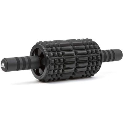 Adidas Foam Ab Roller - Kraft & Erholung - Schwarz Adidas Foam Ab Roller - Kraft & Erholung - Schwarz
