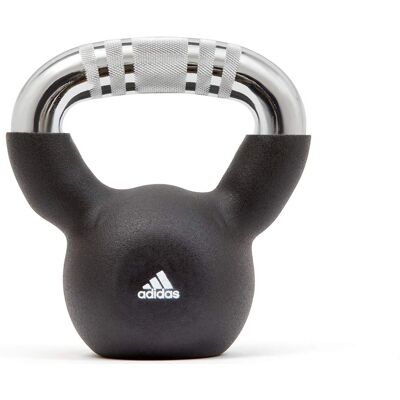 Kettlebell de Hierro Fundido Adidas - Negro 4kg Equipo de Fitness Kettlebell de Hierro Fundido Adidas - Negro 4kg Equipo de Fitness