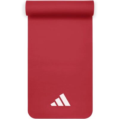Adidas Fitness Mat - 10mm Red Ground Exercise Floor Mat Adidas Fitness Mat - 10mm Red Ground Exercise Floor Mat