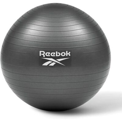 Piłka do ćwiczeń Reebok - 75 cm, Czarna, Podwójna Tekstura - Piłka do ćwiczeń Piłka do ćwiczeń Reebok - 75 cm, Czarna, Podwójna Tekstura - Piłka do ćwiczeń