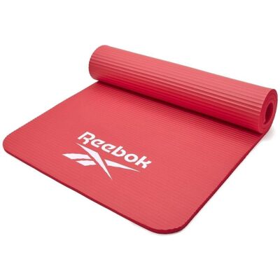 Reebok Tappetino di allenamento - 15mm - Rouge - Tapis de Yoga - Publicité Reebok Tappetino di allenamento - 15mm - Rouge - Tapis de Yoga - Publicité