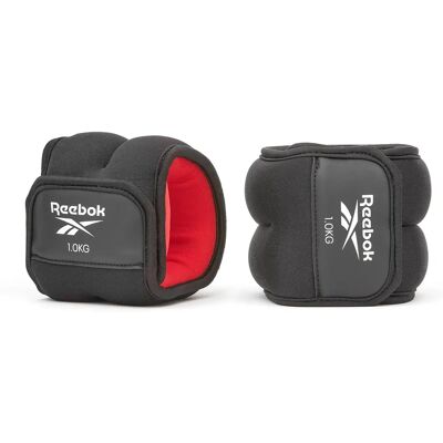 Reebok Knöchelgewichte - 1kg Schwarz - Knöchelgewichte Reebok Knöchelgewichte - 1kg Schwarz - Knöchelgewichte