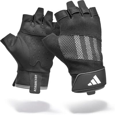 Adidas Bărbați, Mănuși de antrenament Performance - Gri - L Adidas Bărbați, Mănuși de antrenament Performance - Gri - L