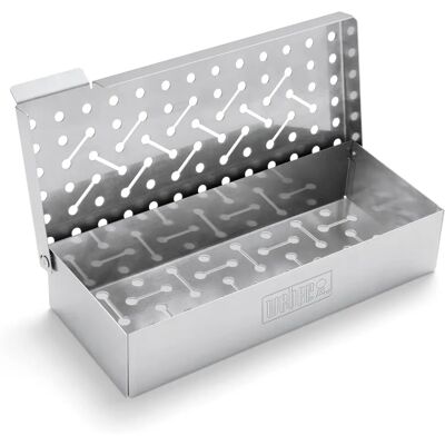 Weber 7576 Univerzális füstölődoboz - Rozsdamentes acél Weber 7576 Univerzális füstölődoboz - Rozsdamentes acél