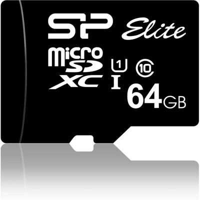 Silicon Power Elite 64 GB MicroSDXC UHS-I - MicroSDXC-Karte Silicon Power Elite 64 GB MicroSDXC UHS-I - MicroSDXC-Karte