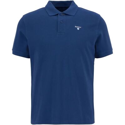 Barbour Deep Blue Polo Shirt - Classic Fit Barbour Deep Blue Polo Shirt - Classic Fit
