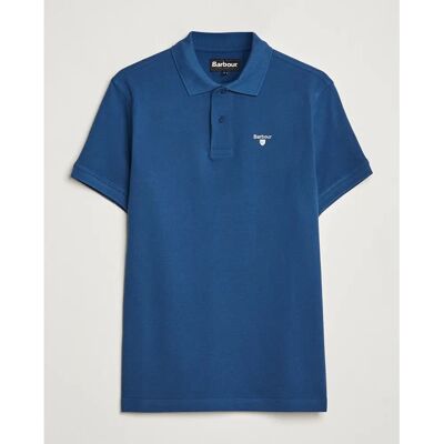 Barbour Mørkeblå Sports Polo - Almindelig Pasform Barbour Mørkeblå Sports Polo - Almindelig Pasform