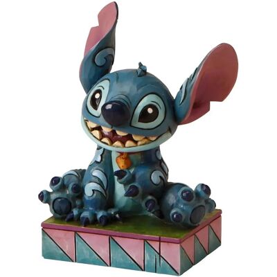 Figurine Disney Traditions Stitch Signifie La Famille - Publicité Figurine Disney Traditions Stitch Signifie La Famille - Publicité