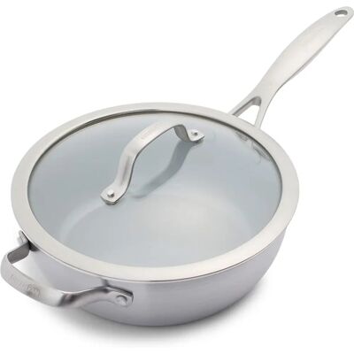 GreenPan CC000015-001 Padella - Senza PFA, Induzione, 300°C GreenPan CC000015-001 Padella - Senza PFA, Induzione, 300°C