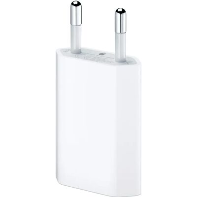 Adaptador de corriente Apple MD813ZM/A Blanco 5W - Cargador USB Adaptador de corriente Apple MD813ZM/A Blanco 5W - Cargador USB
