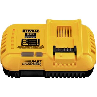 DeWalt DCB118 XR FlexVolt Schnellladegerät - Ladegerät DeWalt DCB118 XR FlexVolt Schnellladegerät - Ladegerät