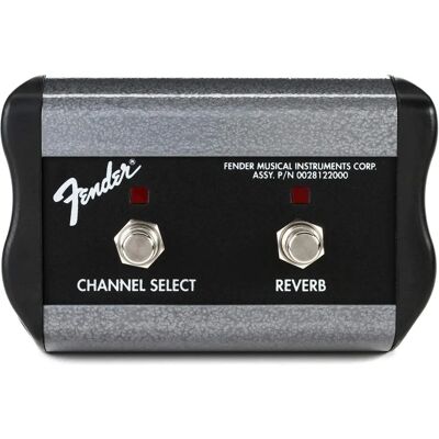 Fender 2-Tasten-Fußschalter Kanal-Reverb - Gitarrenverstärker-Zubehör Fender 2-Tasten-Fußschalter Kanal-Reverb - Gitarrenverstärker-Zubehör