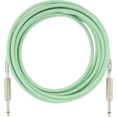 Fender Original Series Guitar Cable - 18.6 ft, Surf Green - Instrument Cable Fender Original Series Guitar Cable - 18.6 ft, Surf Green - Instrument Cable