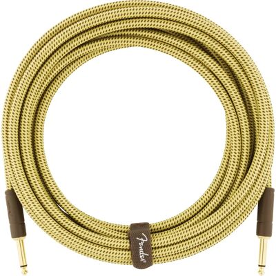 Fender Deluxe Series hangszerkábelt - Tweed - 10 láb, 3 m, egyenes Fender Deluxe Series hangszerkábelt - Tweed - 10 láb, 3 m, egyenes