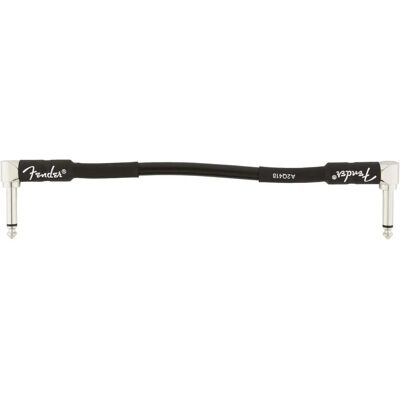 Câble Patch Fender Professional Series A/A Noir 15 cm Anglé - Câble Patch - Publicité Câble Patch Fender Professional Series A/A Noir 15 cm Anglé - Câble Patch - Publicité