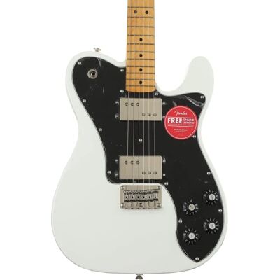 Fender Squier Classic Vibe 70s Telecaster Deluxe White Olympic - Guitare électrique - Publicité Fender Squier Classic Vibe 70s Telecaster Deluxe White Olympic - Guitare électrique - Publicité