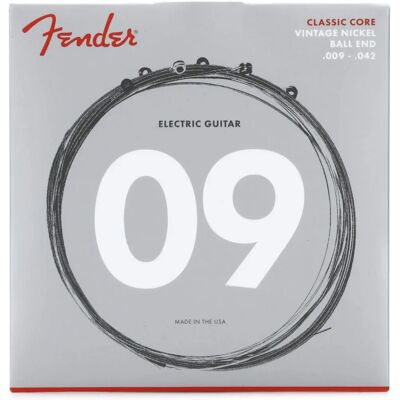 Fender Classic Core Vintage Nickel Electric Guitar Strings - 009-042 Fender Classic Core Vintage Nickel Electric Guitar Strings - 009-042