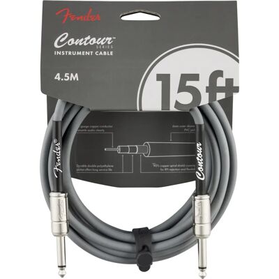 Fender Contour 4,5m Inca Silver - Cavo strumenti Fender Contour 4,5m Inca Silver - Cavo strumenti