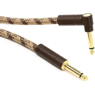 Fender FV Serie Kabel - 3m, Pure Hemp, Braun Fender FV Serie Kabel - 3m, Pure Hemp, Braun
