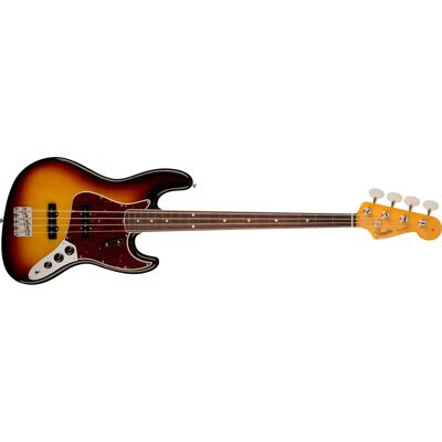 Fender American Vintage II Jazz Bass '66 - Manche en palissandre, Sunburst 3 couleurs - Publicité Fender American Vintage II Jazz Bass '66 - Manche en palissandre, Sunburst 3 couleurs - Publicité