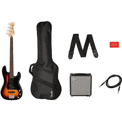 Squier Affinity Precision Bass PJ Sunburst - Bass Guitar Squier Affinity Precision Bass PJ Sunburst - Bass Guitar