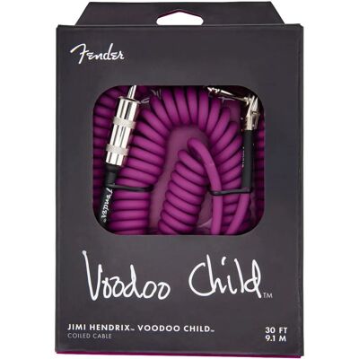 Fender Voodoo Child Violet 9 m Guitar Cable - Guitar Cable Fender Voodoo Child Violet 9 m Guitar Cable - Guitar Cable