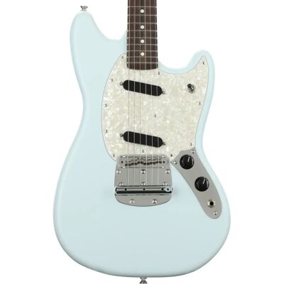 Fender American Performer Mustang Satin Sonic Blue - Electric Guitar Fender American Performer Mustang Satin Sonic Blue - Electric Guitar