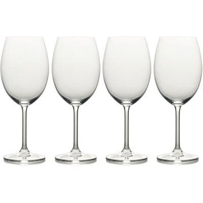 Mikasa Julie Bordeaux Vinglas Sats av 4 Mikasa Julie Bordeaux Vinglas Sats av 4