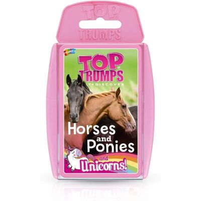Top Trumps - Horses, Ponies and Unicorns - Pink - Card Game - Publicité Top Trumps - Horses, Ponies and Unicorns - Pink - Card Game - Publicité