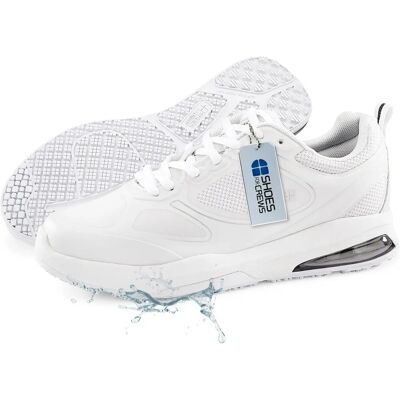 Shoes For Crews Revolution Mesh Rutschfeste Weiße Schuhe - Schuhe Shoes For Crews Revolution Mesh Rutschfeste Weiße Schuhe - Schuhe