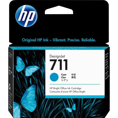 HP 711 (CZ130A) cyan HP 711 (CZ130A) cyan