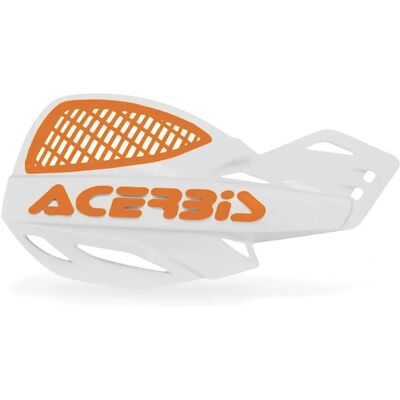 Protège-mains Acerbis Uniko Blanc/orange - Protège-mains - Publicité Protège-mains Acerbis Uniko Blanc/orange - Protège-mains - Publicité
