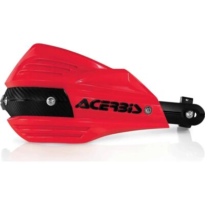 Acerbis X-factor Handguards - Red - Enduro Protection Acerbis X-factor Handguards - Red - Enduro Protection