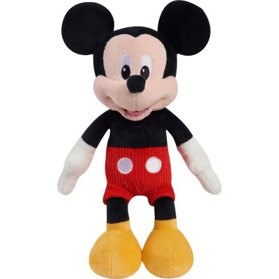 Peluche Mickey Mouse Disney - Douce, avec Sons, 25cm Peluche Mickey Mouse Disney - Douce, avec Sons, 25cm