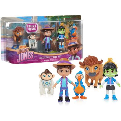Netflix - Ridley Jones - 5-Pack - Collectible - Action Figures Netflix - Ridley Jones - 5-Pack - Collectible - Action Figures