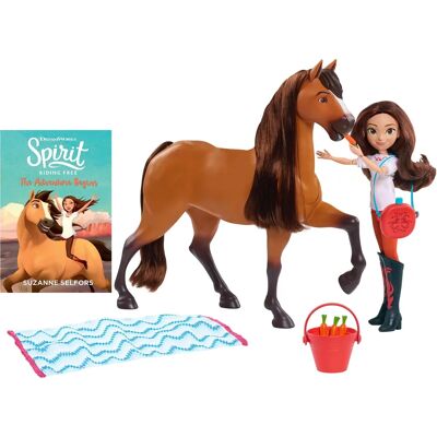 Set di Alimentazione Deluxe Spirit & Lucky - Gioco per Bambole e Cavalli Set di Alimentazione Deluxe Spirit & Lucky - Gioco per Bambole e Cavalli