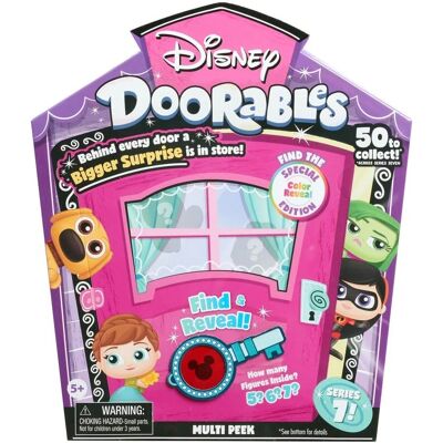 Just Play Disney Doorables Multi Peek Series 7 Collectible Figurines - 7 Ea Just Play Disney Doorables Multi Peek Series 7 Collectible Figurines - 7 Ea