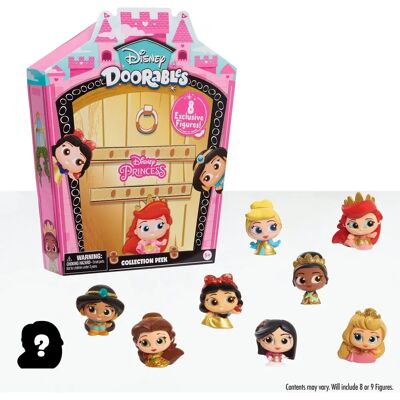 Just Play Disney Doorables Glitter And Gold Princess Collection Pack - Gyűjthető figurák Just Play Disney Doorables Glitter And Gold Princess Collection Pack - Gyűjthető figurák