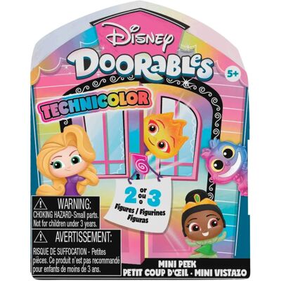 Just Play Disney Doorables Mini Peek Technicolor Takeover Just Play Disney Doorables Mini Peek Technicolor Takeover